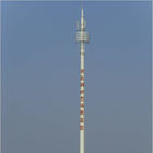 Q235 방송 전기 통신는 안테나 폴란드 모노폴 탑 우뚝 솟습니다