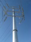 40ft 뜨거운 복각 직류 전기를 통한 강철 관 폴란드 원뿔 전력 강철 전화선용 전주