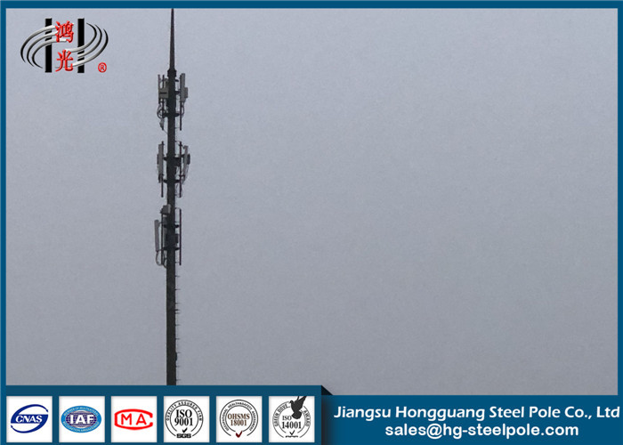 4G 신호 신호 전송을 위한 Customizable 강철 폴란드 원거리 통신 탑
