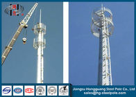 신호 전송을 위한 전기 통신 가늘게 한/관 모노폴 탑