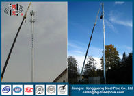 안 플랜지 25m를 가진 원거리 통신 기업 강철 실용적인 높은 돛대 폴란드
