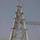 Q235 전력 전기 전송 탑 변전소 관 강철 구조물