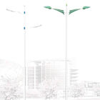 원뿔 강철 가로등 10 미터 폴란드, 장식적인 전등 기둥