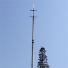 30m 플랜지 연결 Q235/Q345 강철을 가진 다각형 이동 통신 탑