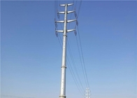 33개 킬로볼트 전기적인 강철 관형 타워 전신주 직류 전기로 자극된 전력 전송 라인