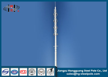 신호 전송을 위한 전기 통신 가늘게 한/관 모노폴 탑